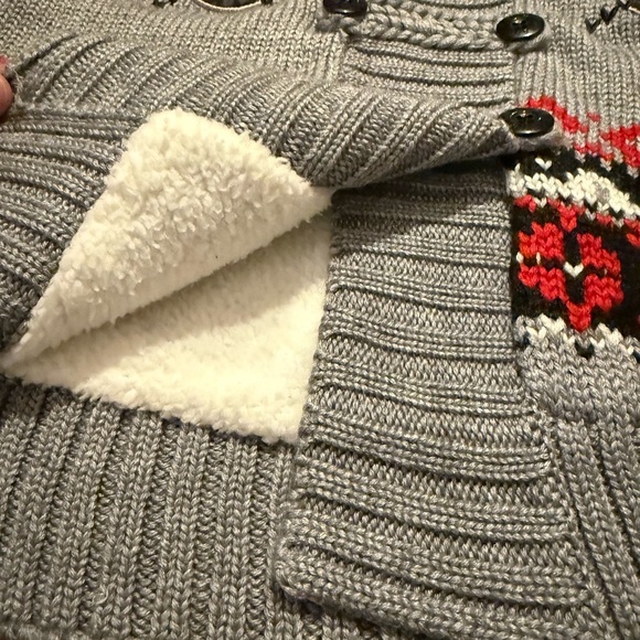 Disney Fleece Lined Button Up Sweater - Picture 11 of 13